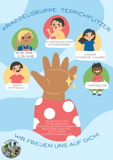 Einladungsflyer Teppichflitzer