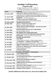 Programm 2026