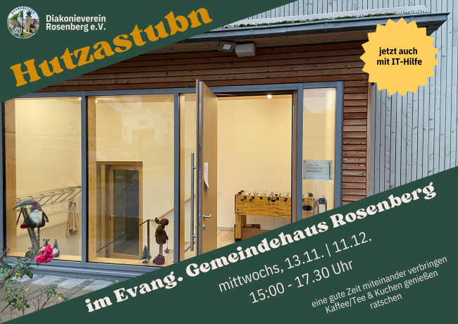 Flyer Hutzastubn 2024