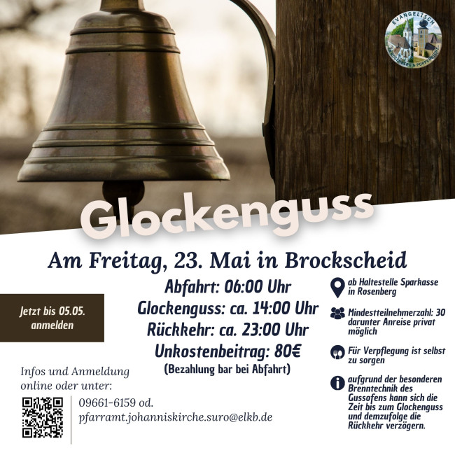Flyer Glockenguss