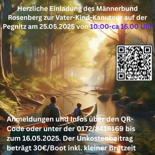 Flyer Kanufahrt