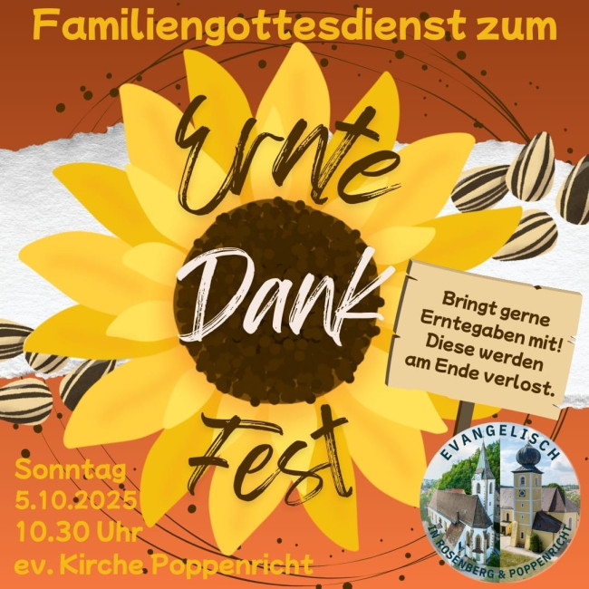 Flyer Erntedank 05.10.2025