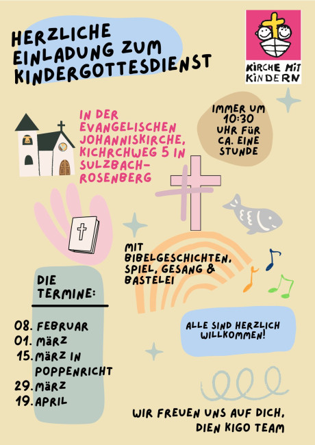 Flyer Kigo Termine 2026