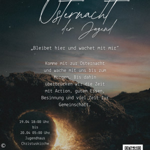 Flyer Jugend-Osternacht
