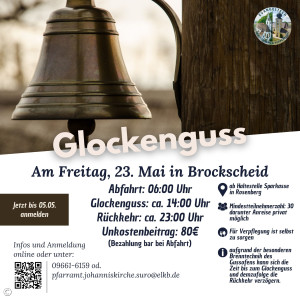 Flyer Glockenguss