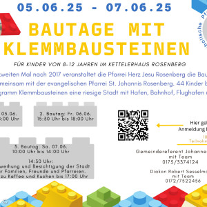 Flyer Klemmbausteintage