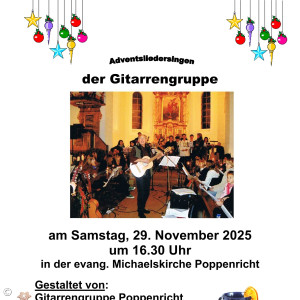 Flyer Adventsliedersingen 29.11.