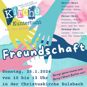 Flyer Kirche Kunterbunt